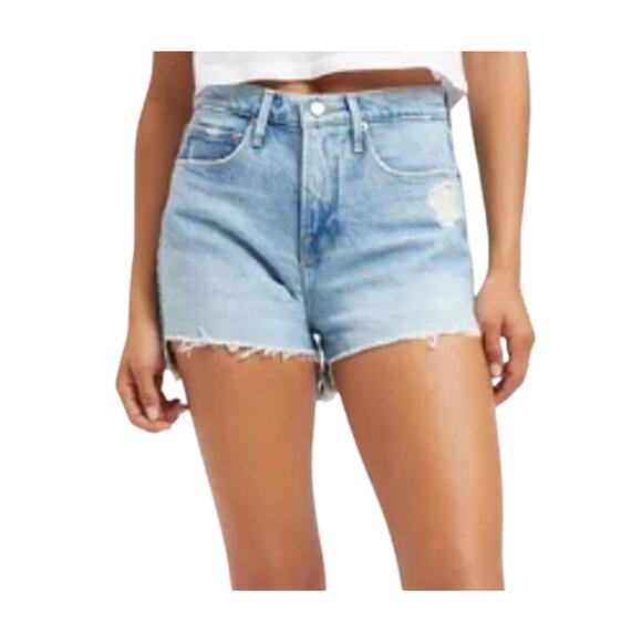 Good American Pants - Good American women's Distressed Cut-Off Jeans Shorts size 2/26